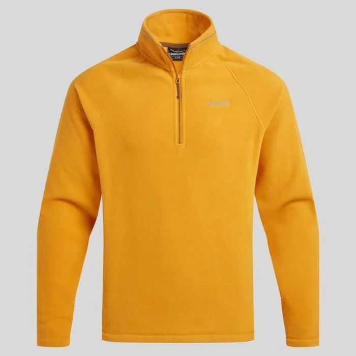 Mens Half Zip Fleece Craghoppers Corey VI Half Zip Fleece Warbler Yellow Mens Half Zip Fleece Craghoppers Corey VI Half Zip Fleece Warbler Yellow