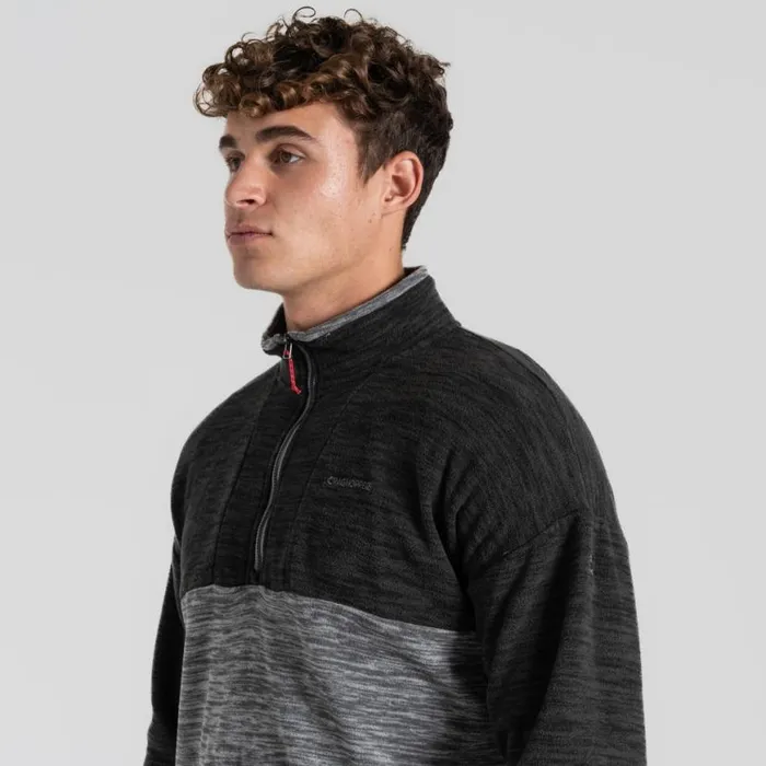Mens Half Zip Fleece Craghoppers Esk Half Zip Fleece Cloud Grey Mens Half Zip Fleece Craghoppers Esk Half Zip Fleece Cloud Grey
