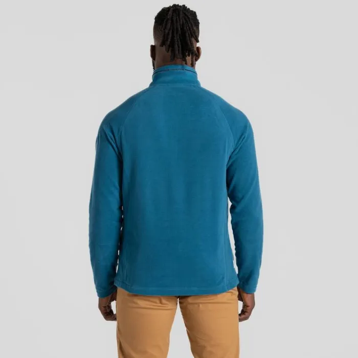 Mens Half Zip Fleece Craghoppers National Trust Corey II Half Zip Fleece Brisk Blue Mens Half Zip Fleece Craghoppers National Trust Corey II Half Zip Fleece Brisk Blue