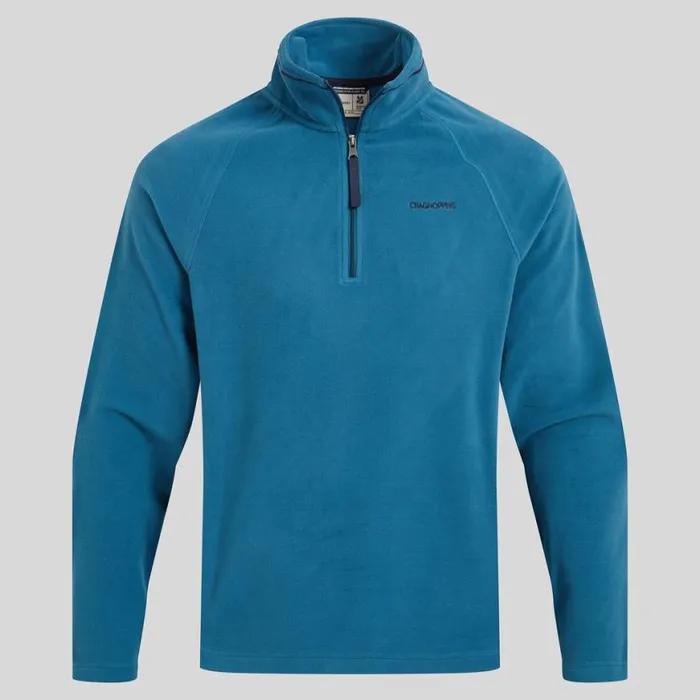 Mens Half Zip Fleece Craghoppers National Trust Corey II Half Zip Fleece Brisk Blue Mens Half Zip Fleece Craghoppers National Trust Corey II Half Zip Fleece Brisk Blue