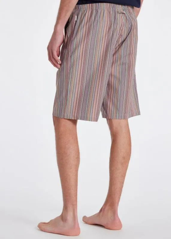 MensHome 039Signature Stripe039 Cotton Pyjama Shorts Paul Smith Nightwear MensHome 039Signature Stripe039 Cotton Pyjama Shorts Paul Smith Nightwear