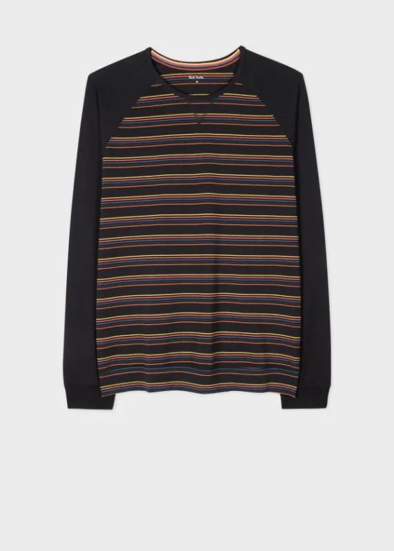 Mens Jersey CottonBlend LongSleeve Lounge Top Paul Smith Loungewear