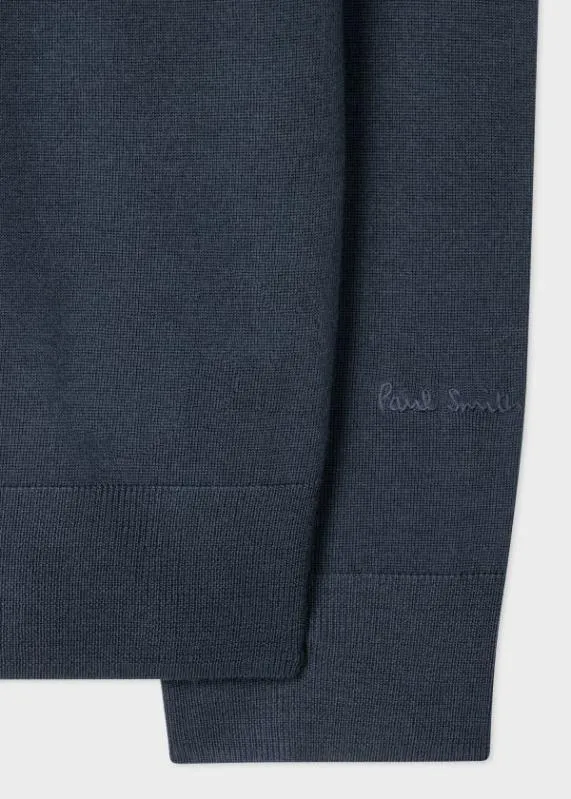 Mens Merino Wool Full Zip Cardigan Paul Smith Sweaters Mens Merino Wool Full Zip Cardigan Paul Smith Sweaters