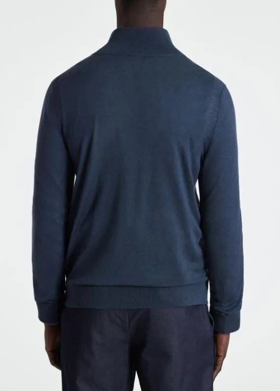 Mens Merino Wool Full Zip Cardigan Paul Smith Sweaters Mens Merino Wool Full Zip Cardigan Paul Smith Sweaters