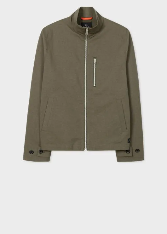 Mens Micro Check Track Jacket Paul Smith Coats and Jackets