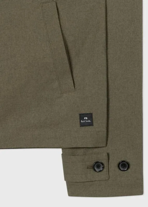 Mens Micro Check Track Jacket Paul Smith Coats and Jackets Mens Micro Check Track Jacket Paul Smith Coats and Jackets