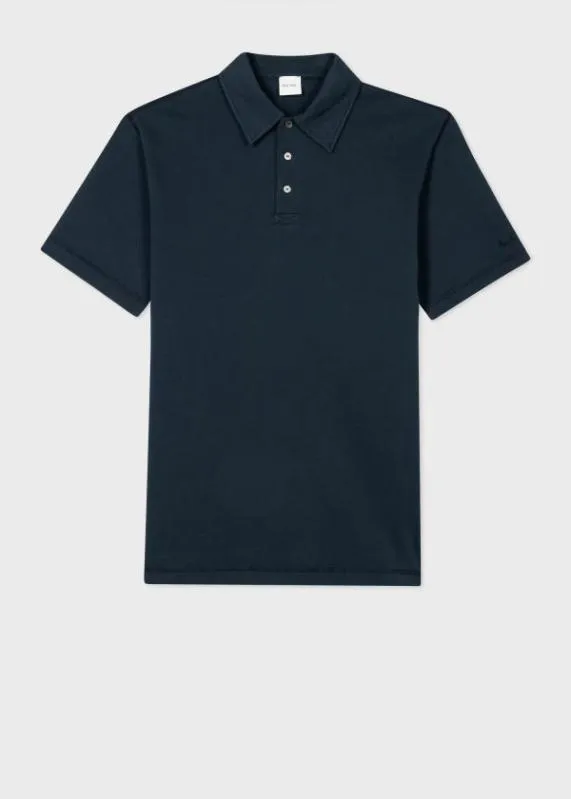 Mens Organic Cotton Jersey Polo Shirt Paul Smith Polo Shirts