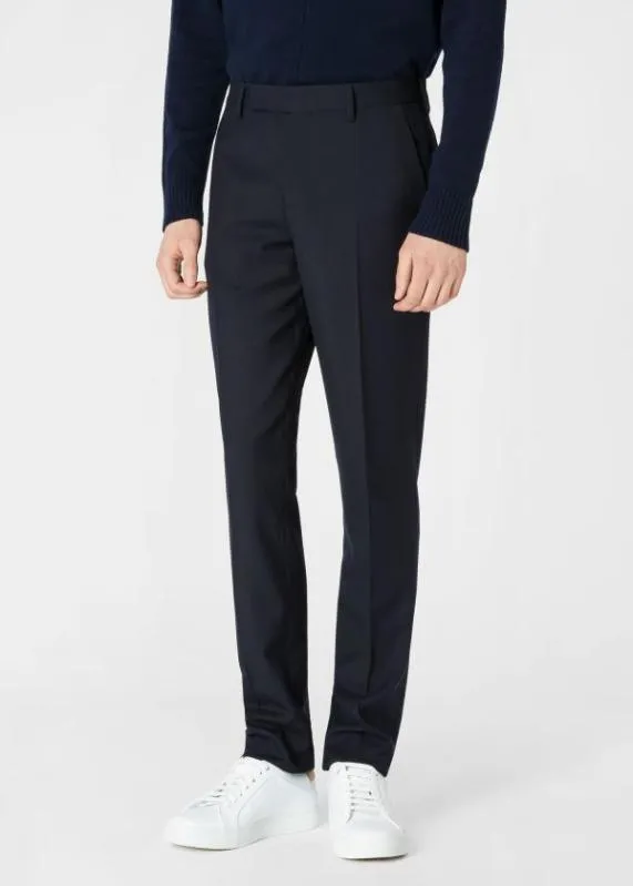 Mens SlimFit Wool 039A Suit To Travel In039 Pants Paul Smith Suits
