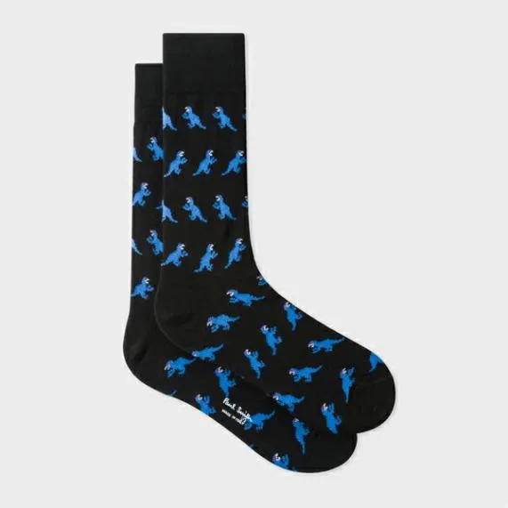 Mens Small 039Dino039 Motif Socks Paul Smith Socks
