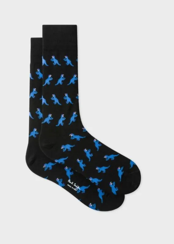 Mens Small 039Dino039 Motif Socks Paul Smith Socks Mens Small 039Dino039 Motif Socks Paul Smith Socks