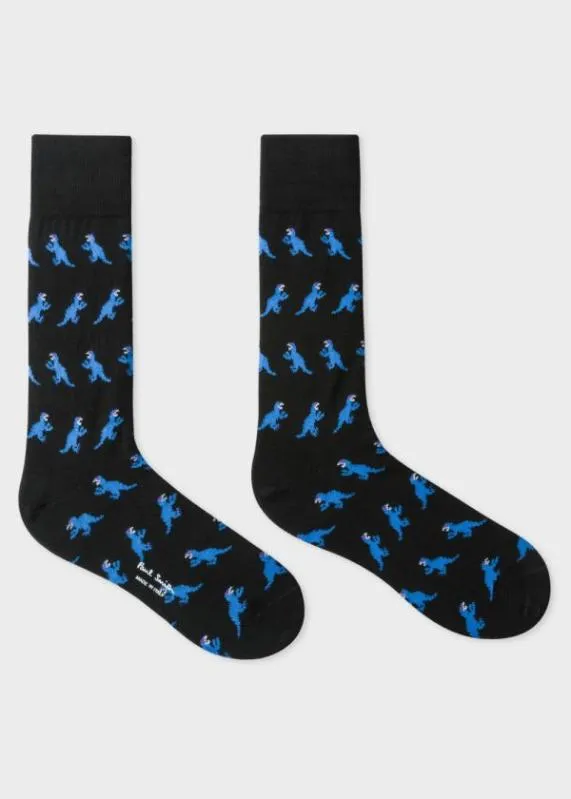 Mens Small 039Dino039 Motif Socks Paul Smith Socks Mens Small 039Dino039 Motif Socks Paul Smith Socks