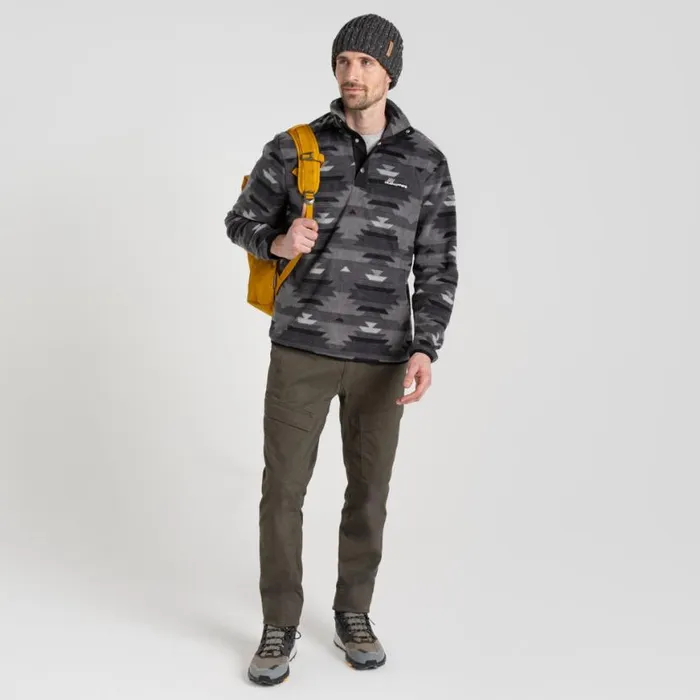 Mens Sweatshirts Craghoppers Dewlish Insulating Overhead Dark Iron Print Mens Sweatshirts Craghoppers Dewlish Insulating Overhead Dark Iron Print