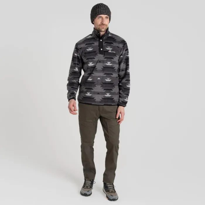 Mens Sweatshirts Craghoppers Dewlish Insulating Overhead Dark Iron Print Mens Sweatshirts Craghoppers Dewlish Insulating Overhead Dark Iron Print