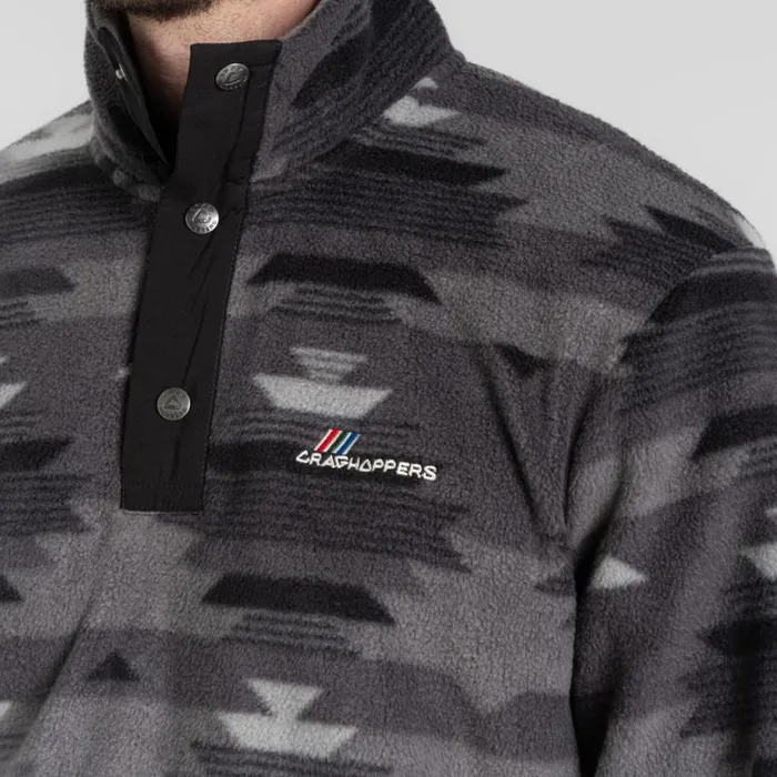 Mens Sweatshirts Craghoppers Dewlish Insulating Overhead Dark Iron Print Mens Sweatshirts Craghoppers Dewlish Insulating Overhead Dark Iron Print