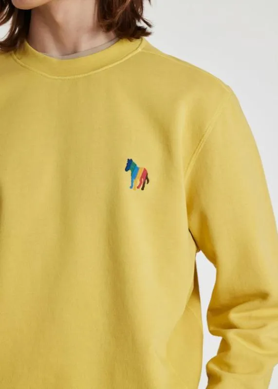 Mens VegDyed 039Broad Stripe Zebra039 Sweatshirt Paul Smith Sweatshirts and Hoodies Mens VegDyed 039Broad Stripe Zebra039 Sweatshirt Paul Smith Sweatshirts and Hoodies