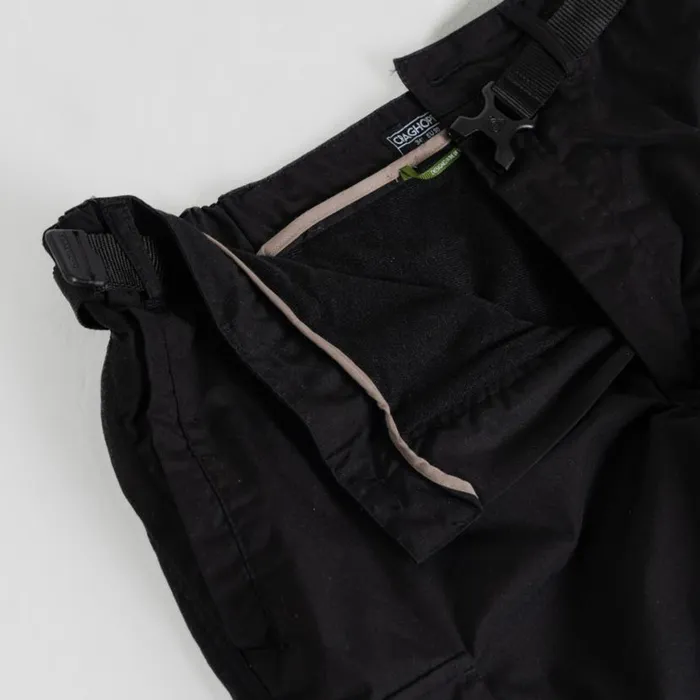 Mens Walking Trousers Craghoppers Kiwi Winter Lined Trousers Black Mens Walking Trousers Craghoppers Kiwi Winter Lined Trousers Black