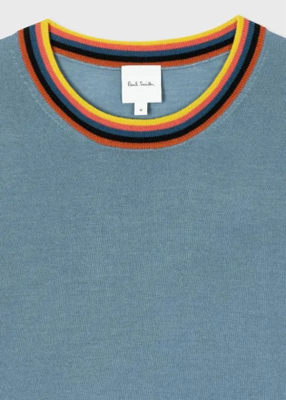 Mens Washable Wool 039Artist Stripe039 Sweater Paul Smith Sweaters Mens Washable Wool 039Artist Stripe039 Sweater Paul Smith Sweaters