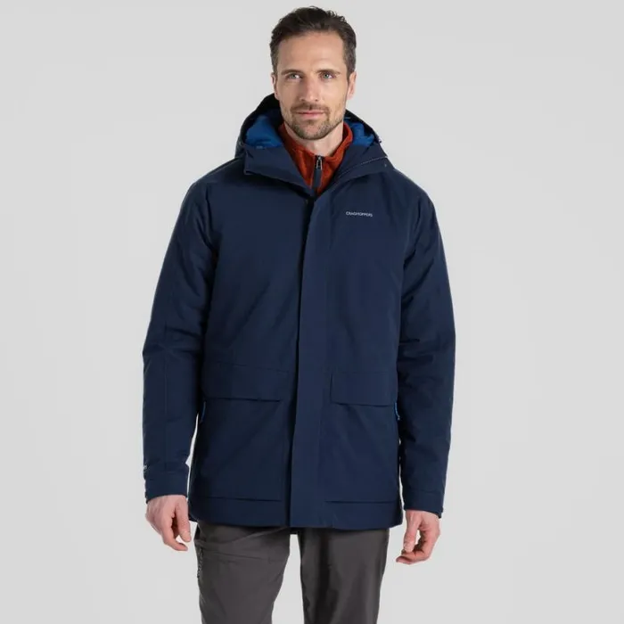 Mens Waterproof Jackets Craghoppers Lorton Thermic Jacket Blue Navy Linckia Blue Mens Waterproof Jackets Craghoppers Lorton Thermic Jacket Blue Navy Linckia Blue