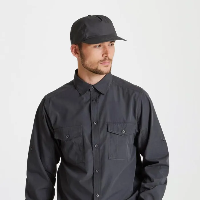 MensWomensEquipment Hats Craghoppers Unisex Expert Kiwi Cap Carbon Grey