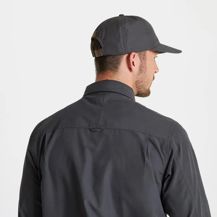 MensWomensEquipment Hats Craghoppers Unisex Expert Kiwi Cap Carbon Grey MensWomensEquipment Hats Craghoppers Unisex Expert Kiwi Cap Carbon Grey
