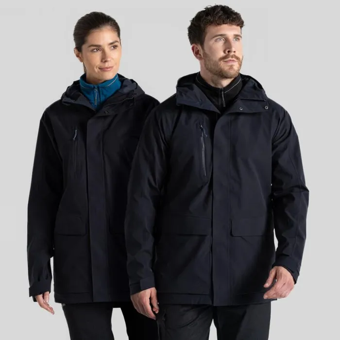 MensWomens Waterproof Jackets Craghoppers Expert Kiwi Pro Stretch Long Jacket Dark Navy MensWomens Waterproof Jackets Craghoppers Expert Kiwi Pro Stretch Long Jacket Dark Navy