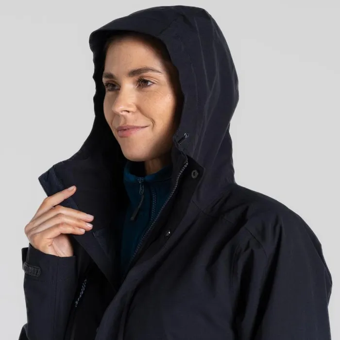 MensWomens Waterproof Jackets Craghoppers Expert Kiwi Pro Stretch Long Jacket Dark Navy MensWomens Waterproof Jackets Craghoppers Expert Kiwi Pro Stretch Long Jacket Dark Navy