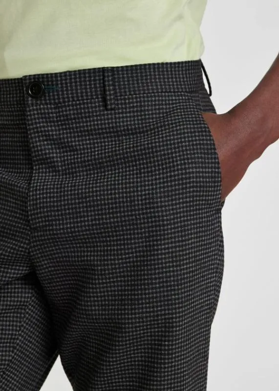 Mens WoolBlend Check Chinos Paul Smith Pants Mens WoolBlend Check Chinos Paul Smith Pants