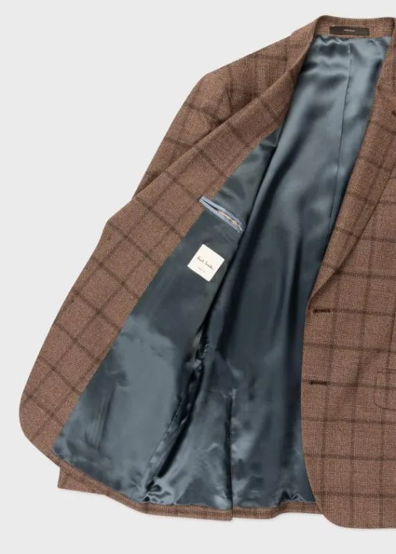 Mens Wool Check TwoButton Blazer Paul Smith Blazers Mens Wool Check TwoButton Blazer Paul Smith Blazers
