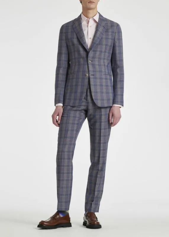Mens Wool Check TwoButton Blazer Paul Smith Blazers Mens Wool Check TwoButton Blazer Paul Smith Blazers