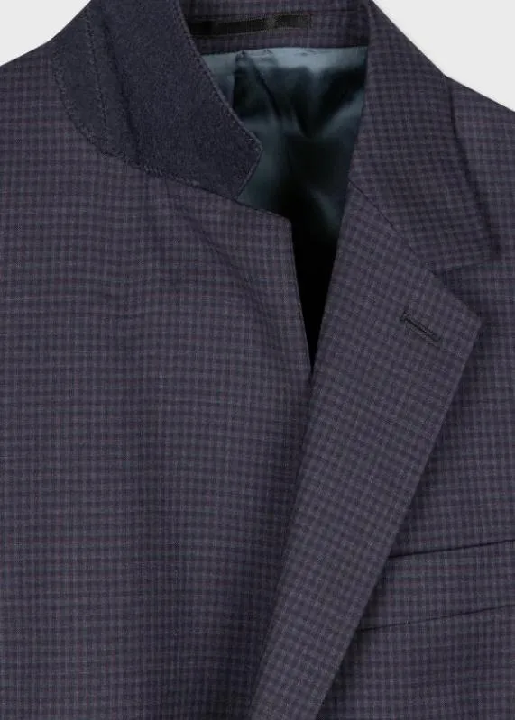 Mens Wool TwoButton Check Blazer Paul Smith Blazers Mens Wool TwoButton Check Blazer Paul Smith Blazers