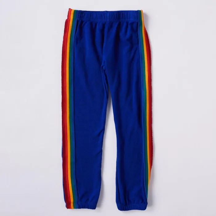 MONROW Kids Kids Supersoft Rainbow Stripe Sweats 8211 Kids