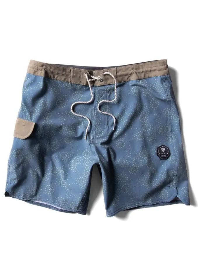Morsea 175quot Boardshort Tidal Blue Men Vissla Boardshorts