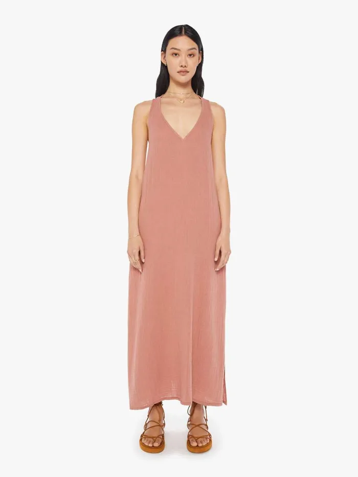 Mother Denim Atlas Dress Soft Terra 8211 Women