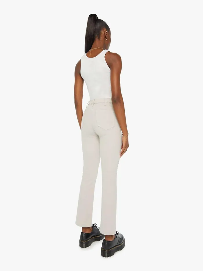 Mother Denim Flare The Hustler Flood Feather Grey 8211 Women