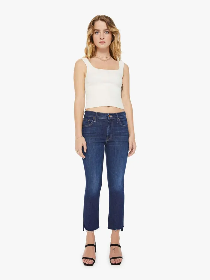Mother Denim Petites Petites The Lil039 Insider Crop Step Fray Wash Off Limits 8211 Women Mother Denim Petites Petites The Lil039 Insider Crop Step Fray Wash Off Limits 8211 Women