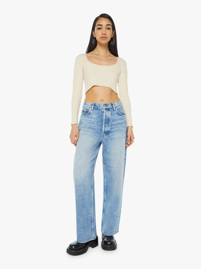 Mother Denim Relaxed Snacks The Main Course Nerdy Wash Melt 8211 Women