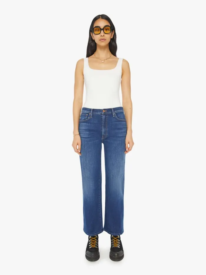 Mother Denim Relaxed The Dodger Ankle Wash On Your Left 8211 Women