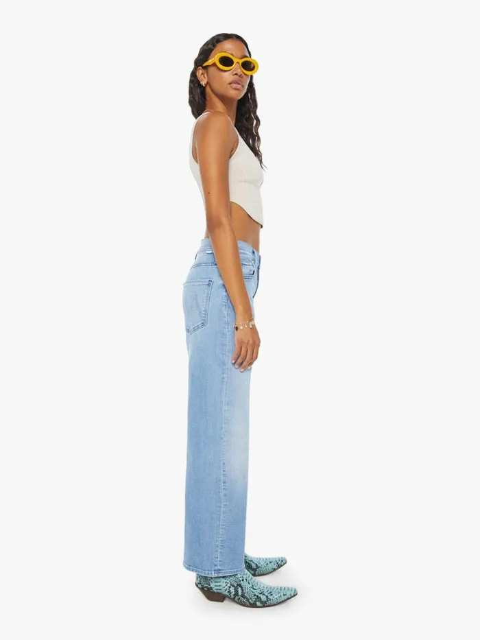 Mother Denim Relaxed The Dodger Flood Wash All Over The Map 8211 Women Mother Denim Relaxed The Dodger Flood Wash All Over The Map 8211 Women