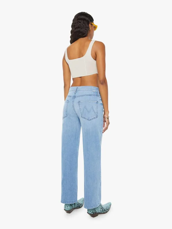 Mother Denim Relaxed The Dodger Flood Wash All Over The Map 8211 Women Mother Denim Relaxed The Dodger Flood Wash All Over The Map 8211 Women