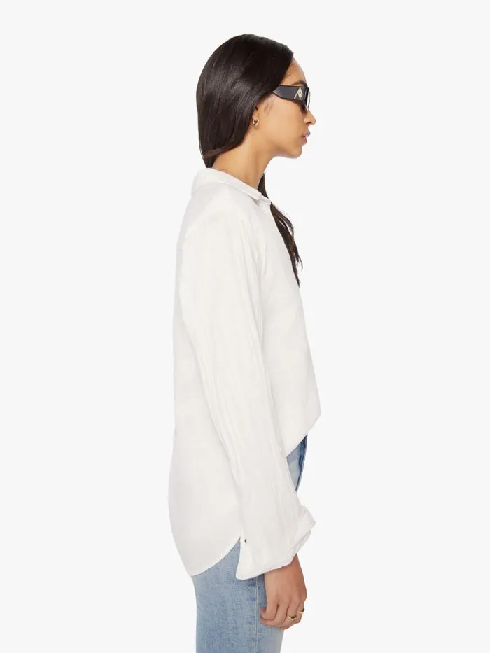 Mother Denim Scout Shirt White 8211 Women