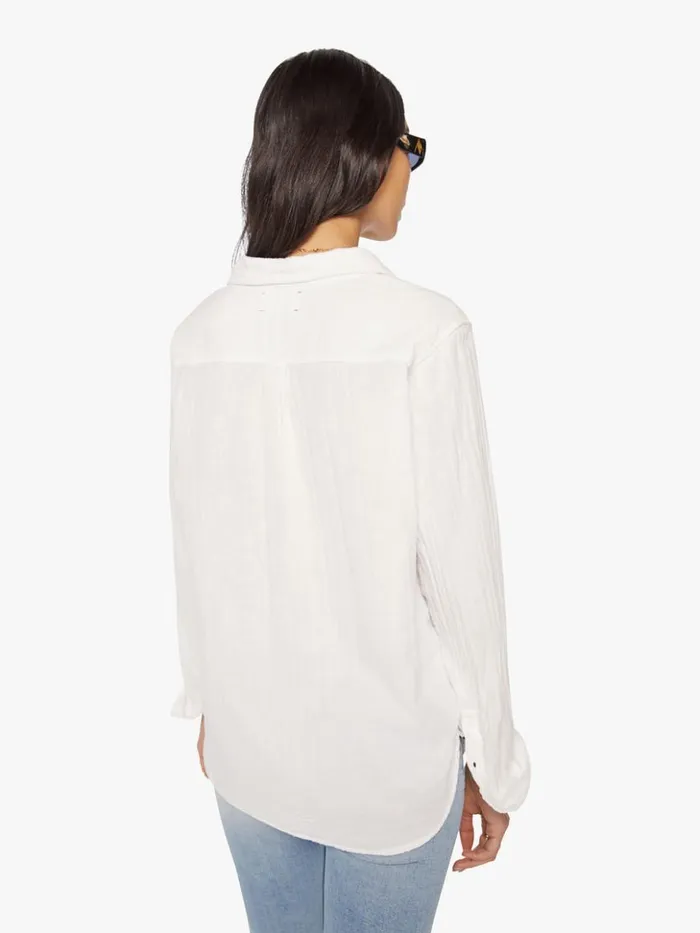 Mother Denim Scout Shirt White 8211 Women