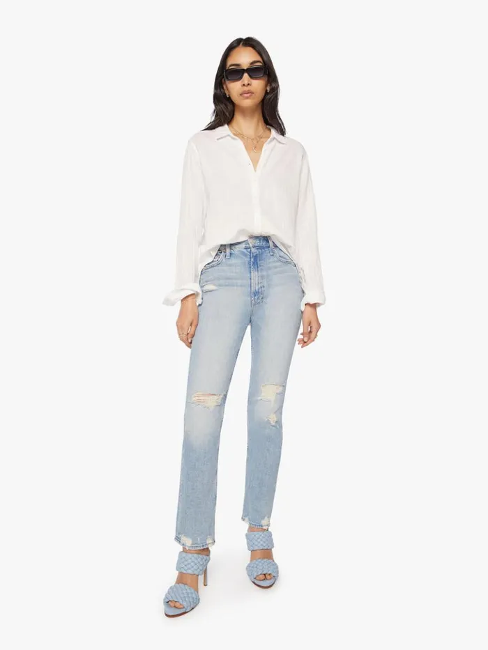 Mother Denim Scout Shirt White 8211 Women