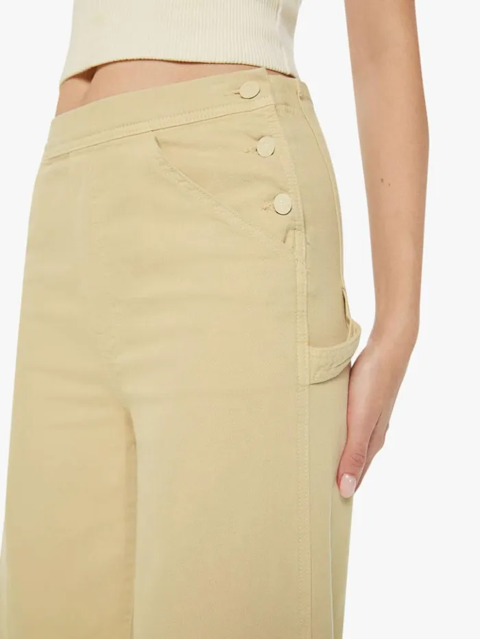 Mother Denim Wide Leg The Main Sail Sneak Fray Wash Mojave Desert 8211 Women Mother Denim Wide Leg The Main Sail Sneak Fray Wash Mojave Desert 8211 Women