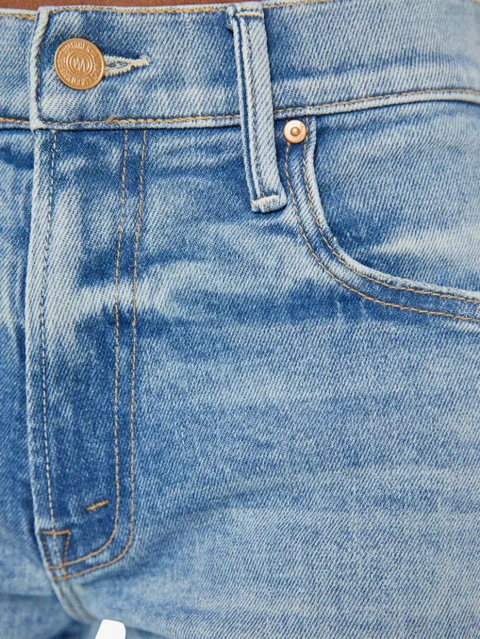 Mother Denim Wide Leg The Mid Rise Maven Sneak Wash Peak A Boo 8211 Women