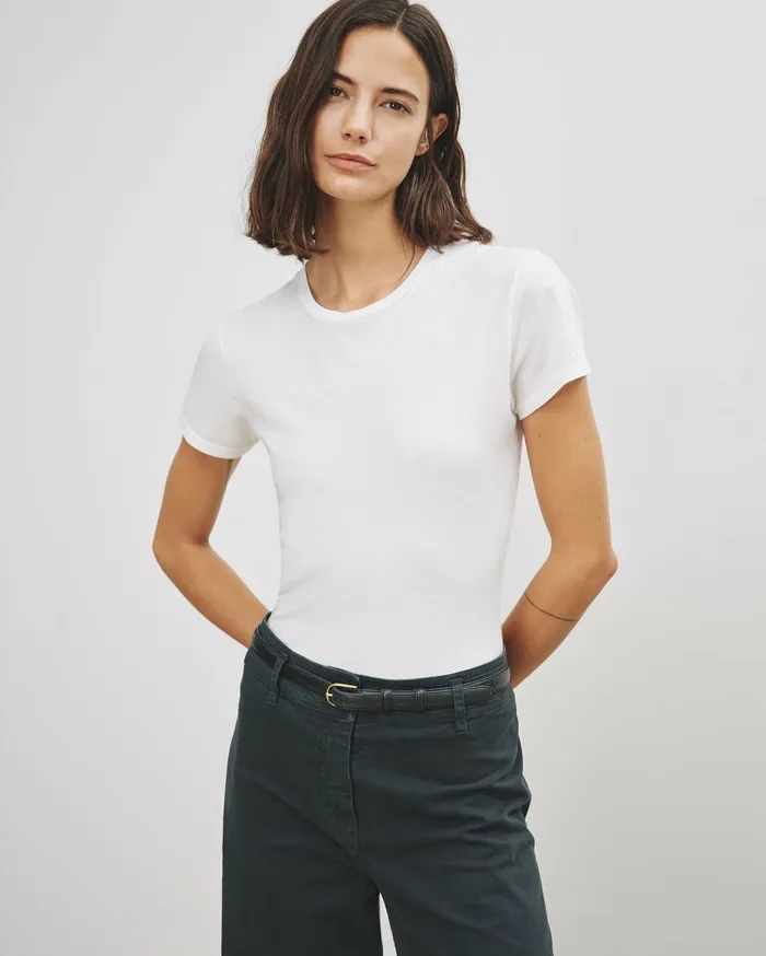 Nili Lotan LANA TEE White Women Tops