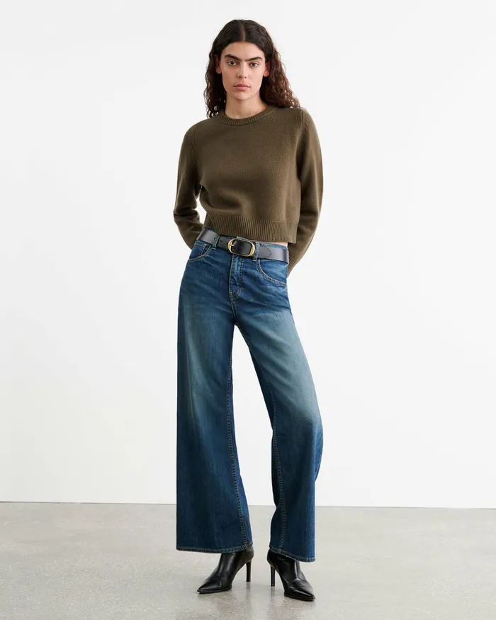 Nili Lotan MARLENE JEAN Classic Wash Women Denim