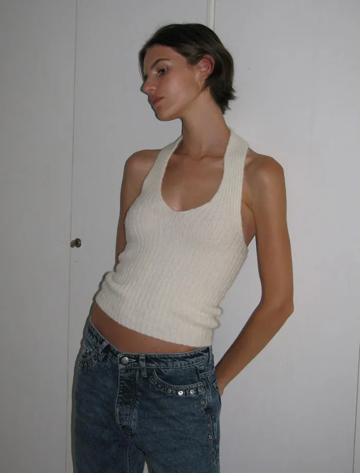 No 1705 Ploraire Ecru Women Paloma Wool Tops
