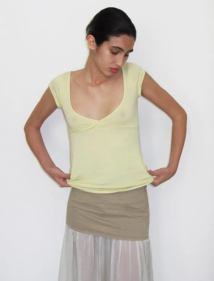 No 2024 Danae Soft Yellow Women Paloma Wool Tops