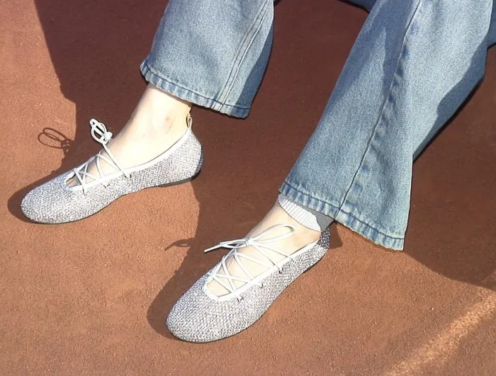No 2054 Pina II Silver Women Paloma Wool Shoes
