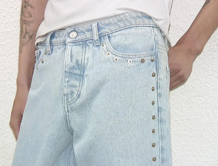 No 2059 Crowd B Light Denim Men Paloma Wool PWman